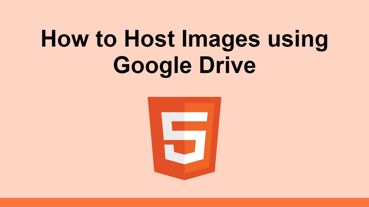 Learn how to host images using Google Drive and create image URLs that you can embed on a page.