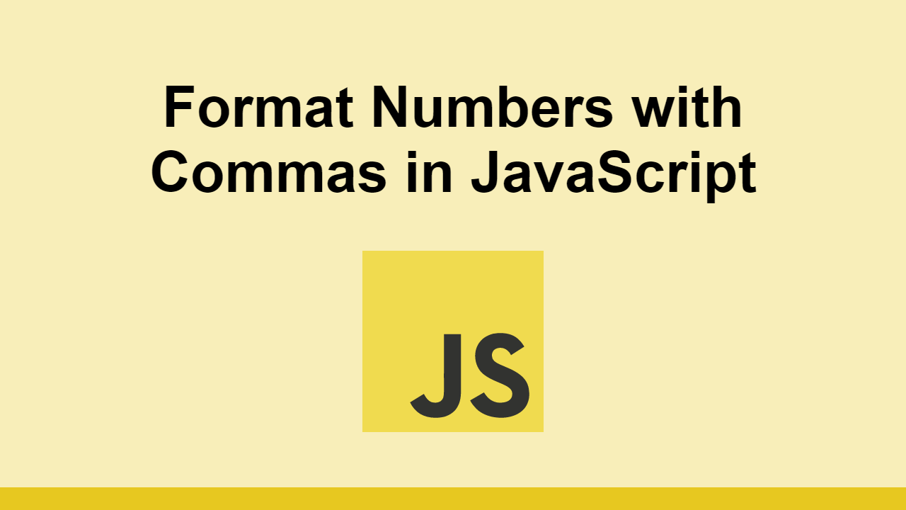 js format number add commas