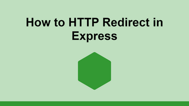 How to HTTP Redirect in Express