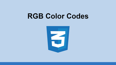 RGB Color Codes