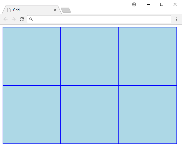 Our first CSS grid!