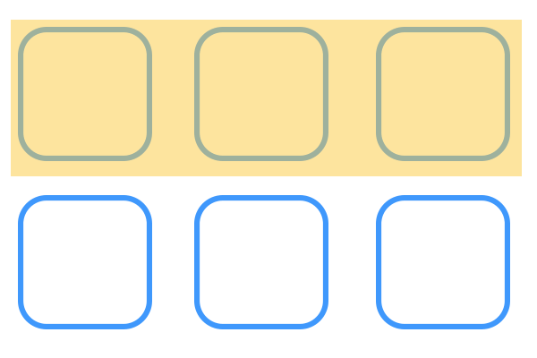 Diagram showing a Grid row.