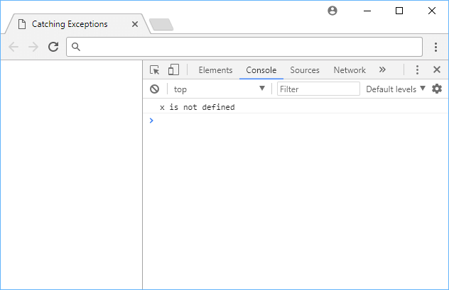 Errors, Exceptions, and Debugging: JavaScript Tutorial 