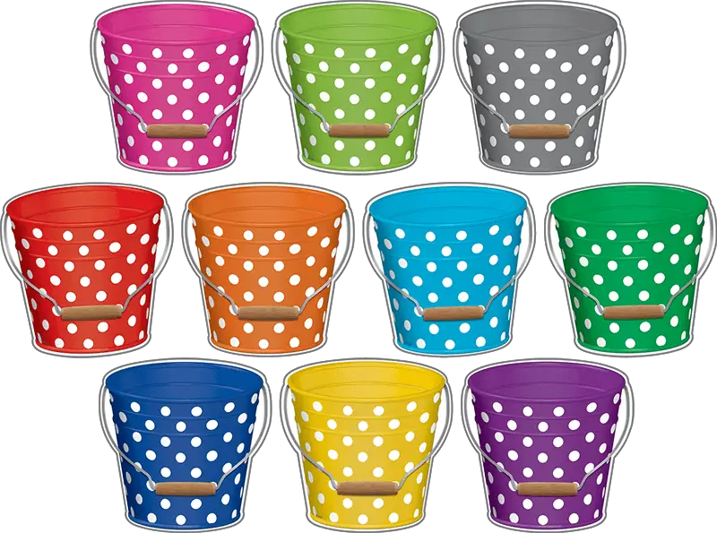 Sets are like these buckets: they're unique.