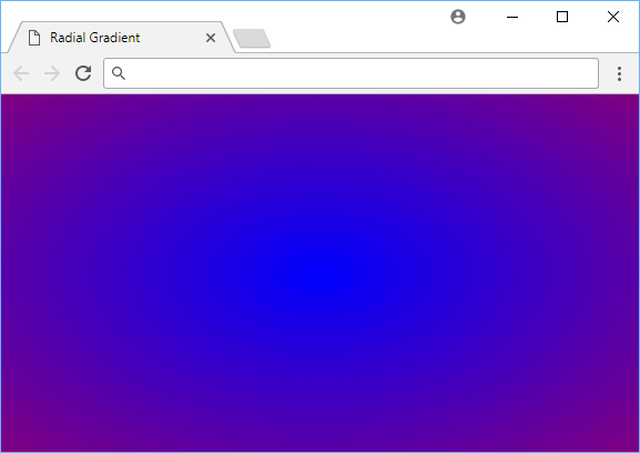 A blue to purple radial gradient.