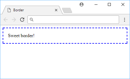 Example of a border.