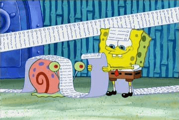 Lists, lists and more lists!