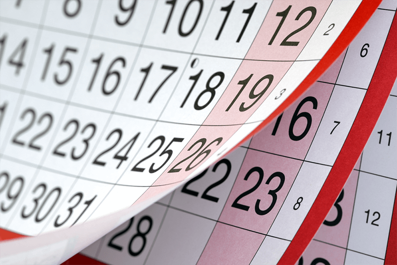 JavaScript makes working with dates easy.