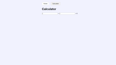 Moon.js Calculator with Routing