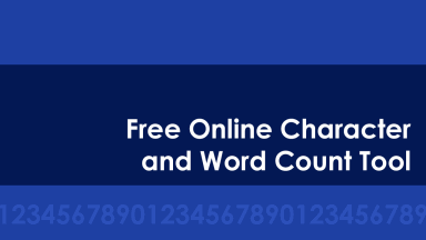 Online Character and Word Count Tool