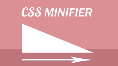 Online CSS Minifier