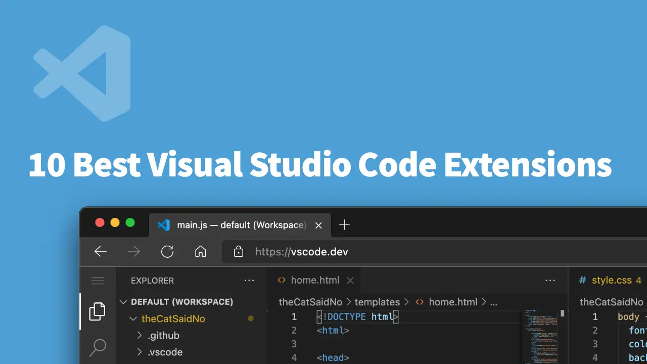 Best Visual Studio Code Extensions for 2022